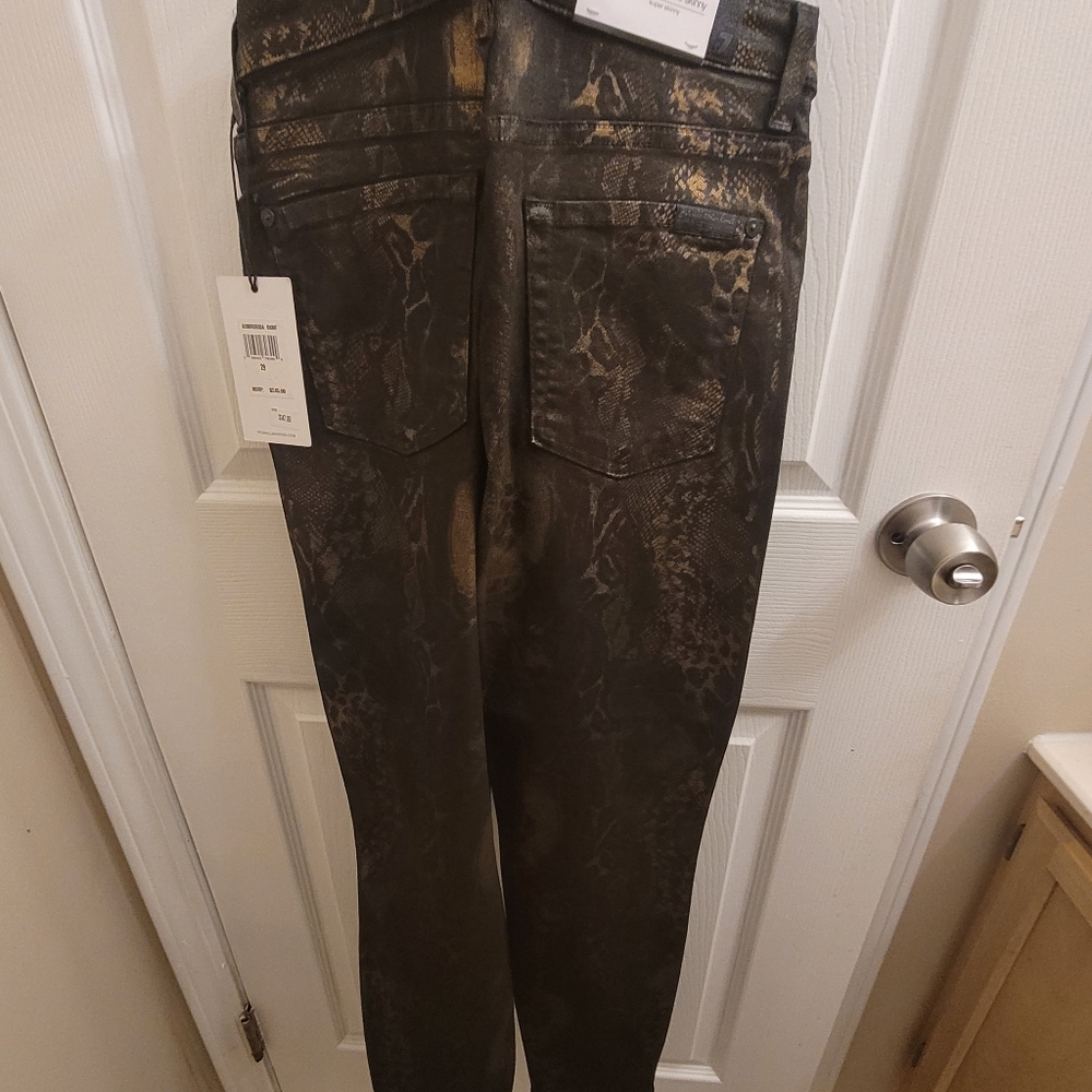 7 For All Mankind Coated Jeans